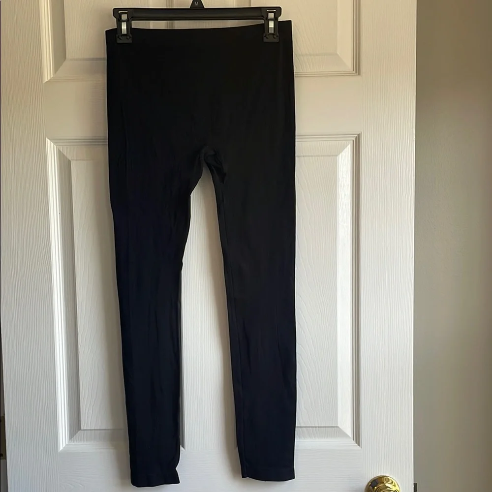 Black Footless Leggings